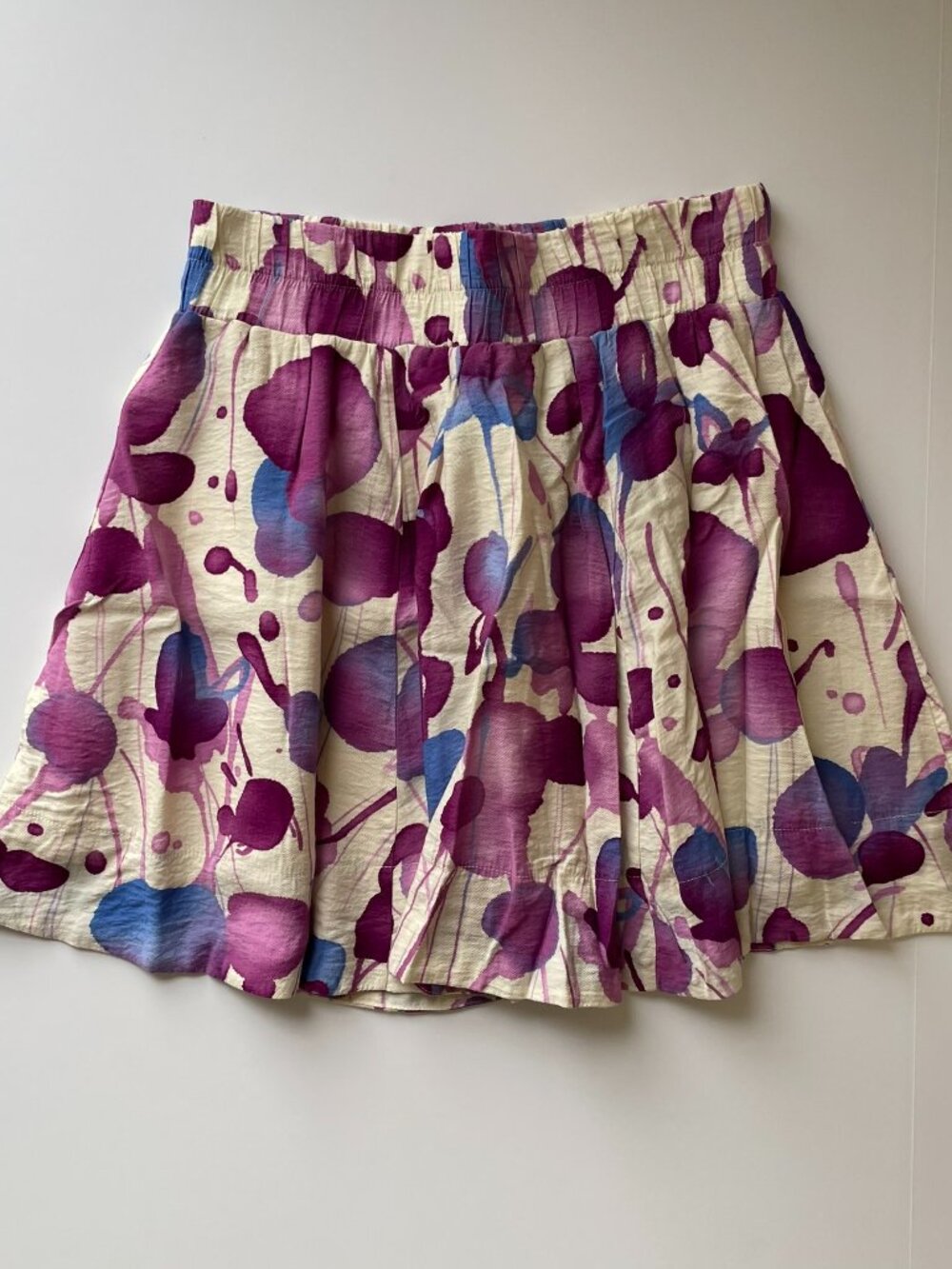 Forever 21 Watercolor Floral Skirt